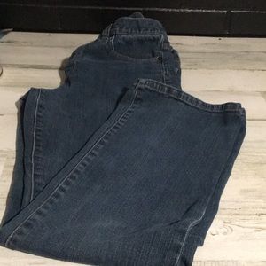 Lauren Jeans Co. Premium woman’s zip & button front boot cut jeans size 4